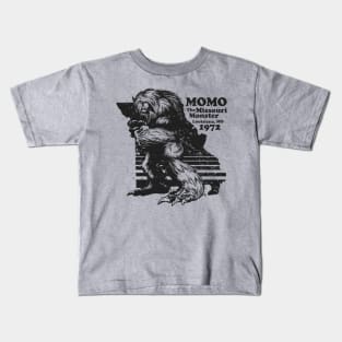 Momo The Missouri Monster Kids T-Shirt